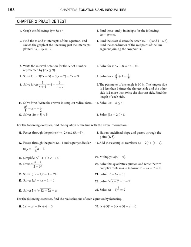 Algebra and Trigonometry - Front Matter 176